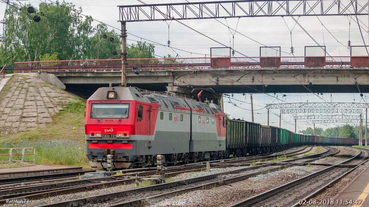 Электровоз 2ЭС6-729