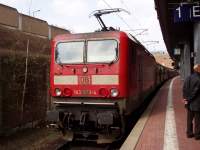 BR 143-573-4, Regionalbahn, Kassel-Wilhelmshoehe